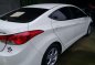 Hyundai Elantra Manual White Sedan For Sale -1