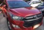 2017 Toyota Innova 2.8 E Variant Automatic Diesel Red for sale-0