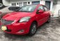 Toyota Vios G 1.3 2013 AT Red Sedan For Sale -0