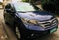 Fresh 2012 Honda Crv AT Blue SUV For Sale -1