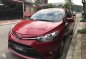 2016 Toyota Vios E Dual VVTI Automatic Red Ltd.-0