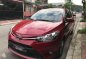 2016 Toyota Vios E Dual VVTI Automatic Red Ltd.-0