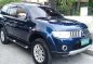 Mitsubishi Montero Glsv 2011 AT Blue SUV For Sale -9