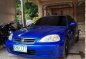 1999 Honda Civic Manual Blue Sedan For Sale -2