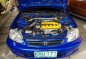 1999 Honda Civic Manual Blue Sedan For Sale -9