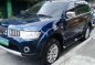 Mitsubishi Montero Glsv 2011 AT Blue SUV For Sale -5