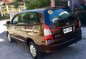 2014 Toyota Innova E AT Brown SUV For Sale -4