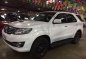 2015 Toyota Fortuner G AT Diesel White For Sale -1