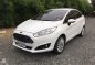 2015 Ford Fiesta Titanium White Sedan For Sale -0