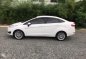 2015 Ford Fiesta Titanium White Sedan For Sale -7