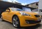 2012 Hyundai Genesis 3.8 AT Yellow For Sale -5