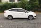 2015 Ford Fiesta Titanium White Sedan For Sale -8