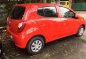 2017 Toyota Wigo 1.0 E Manual Red Gas for sale-1