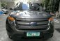 2013 Ford Explorer 4x4 V6 AT Gray SUV For Sale -3