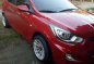 Hyundai Accent 2012 MT Red Sedan For Sale -4