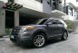 2013 Ford Explorer 4x4 V6 AT Gray SUV For Sale -5