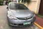 Honda Civic 2007 Manual Gray Sedan For Sale -0