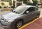 Honda Civic 2007 Manual Gray Sedan For Sale -2