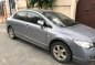 Honda Civic 2007 Manual Gray Sedan For Sale -1