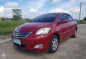 Toyota Vios 1.3E 2010 AT Red Sedan For Sale -0