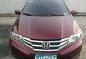 Honda City 2013 Manual Red Sedan For Sale -0