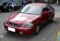 Honda Civic Vtec 1996 AT Red Sedan For Sale -0