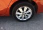 2015 Toyota Vios E AT Orange Sedan For Sale -3