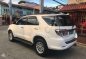 2013 Toyota Fortuner G Gas AT White For Sale -1