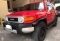 2015 Toyota FJ Cruiser AT 4x4 Red For Sale -3
