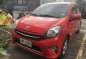 2017 Toyota Wigo 10 G Red Automatic FOR SALE-0
