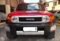 2015 Toyota FJ Cruiser AT 4x4 Red For Sale -1