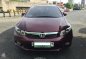 2013 Honda Civic 1.8 s MT Red Sedan For Sale -9