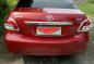 Toyota Vios 1.3E 2009 VVTi MT Red For Sale -1