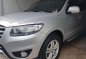 Hyundai Santa Fe 2012 Diesel AT Silver For Sale -1