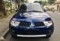 Mitsubishi Montero Gls V 2011 VGT Blue For Sale -8