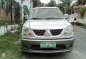 Mitsubishi Adventure 2004 Manual Silver For Sale -0