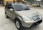 Honda CRV 2006 Manual Beige For Sale -4