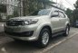 Toyota Fortuner G 2.5 2012 FOR SALE-0