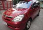 Toyota Innova E 2008 AT Red SUV For Sale -0