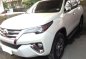 2017 Toyota Fortuner 2.4 V Automatic Pearl White FOR SALE-0