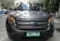 2013 Ford Explorer 3.5 V6 4WD Gray For Sale -0