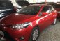 2017 Toyota Vios 1.3 E Automatic Red Gas FOR SALE-1