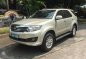 Fresh Toyota Fortuner 2012 AT Beige For Sale -1