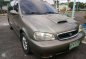 Kia Carnival 2000 Diesel Brown Van For Sale -0