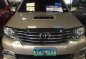 2013 Toyota Fortuner 4x2 Beige DSL AT FOR SALE-0