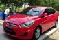 2012 Hyundai Accent AT Red Sedan For Sale -2
