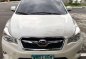 2013 Subaru XV AT Pearl White For Sale -1