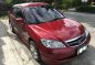 2004 Honda Civic VTi AT Red Sedan For Sale -1