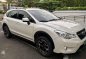 2013 Subaru XV AT Pearl White For Sale -1