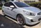 Hyundai Accent Hatchback 2012 Silver For Sale -2